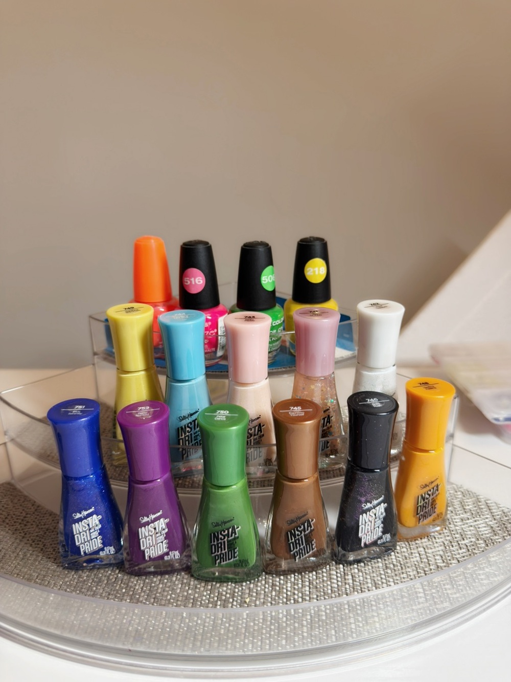 Sally Hansen Insta-Dri Pride & L.A. Colors Nail Polish Bundle set if 15